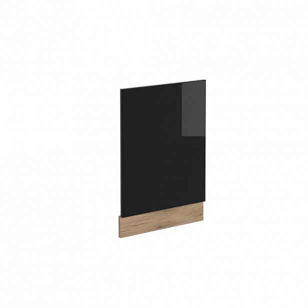 Vicco PŘEDNÍ PANEL R-Line Černý vysoký lesk 45 cm bez pracovní desky