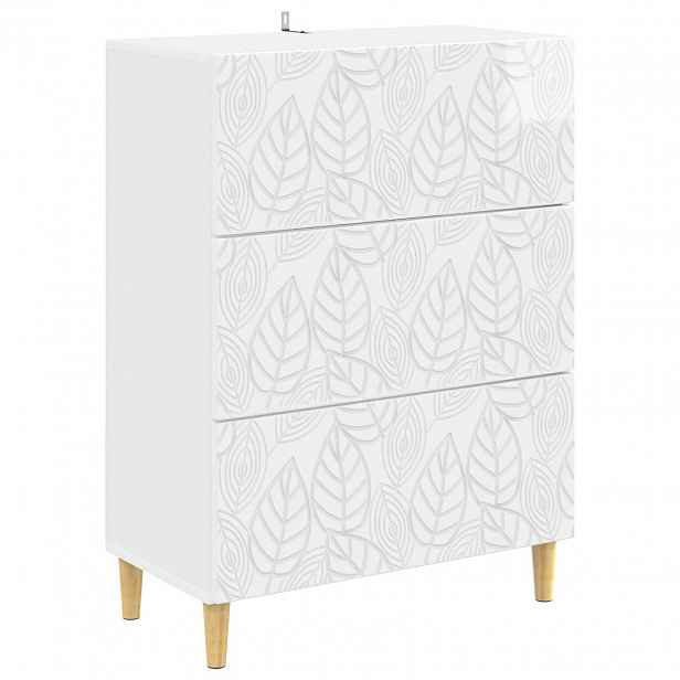 vidaXL Skříň se zásuvkami 66 x 34,5 x 90 cm Kompozitní dřevo