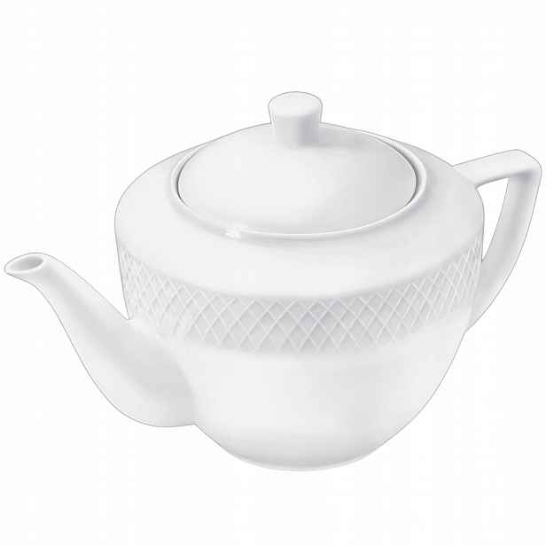 Konvička na čaj 900 ml Wilmax z bílého porcelánu