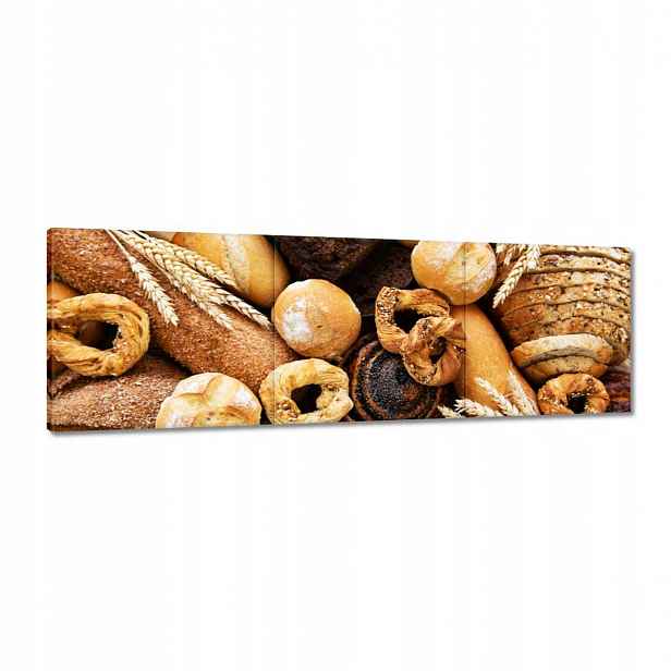 Obrazy 120x40 Mix pečiva