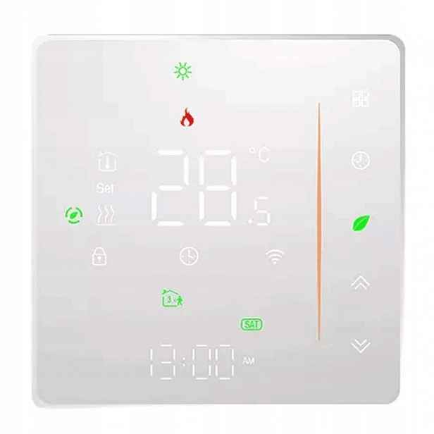 Termostat spínací 5A Bílý TRZ65 ZigBee Tuya