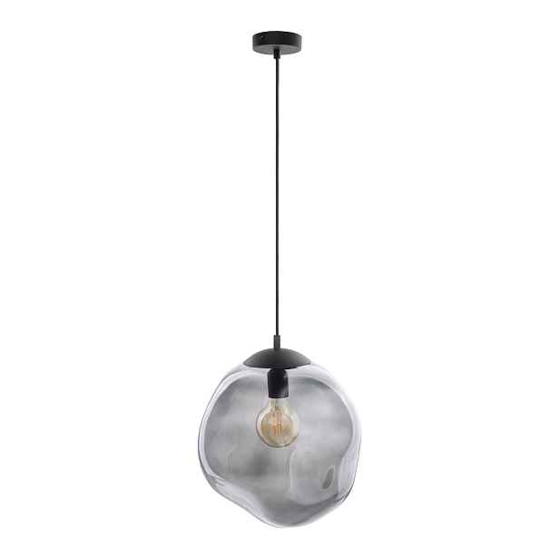 Závěsná lampa Zwis Černá E27 Kov Nastavitelná výška 175 cm Tk Lighting