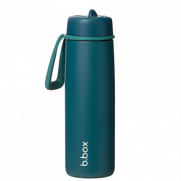 b.box Nerezová termolahev s brčkem 690 ml varianta: sea glass