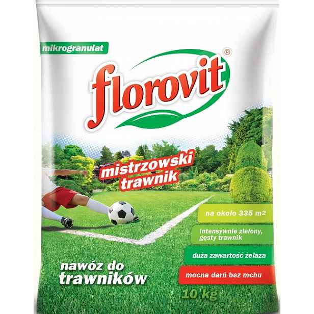 Hnojivo Na Trávy Mistrovský Trávník 10 Kg Florovit