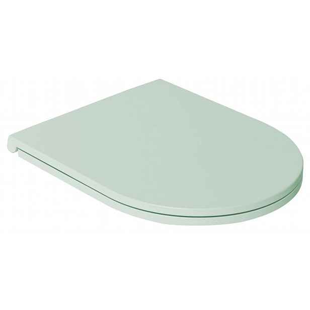 Sapho Infinity - WC sedátko, Slim, SoftClose, zelená mint 40KF0542I-S