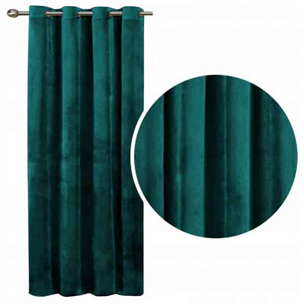 Velurové záclony Imperial 140x250 Velur tekutá lazura