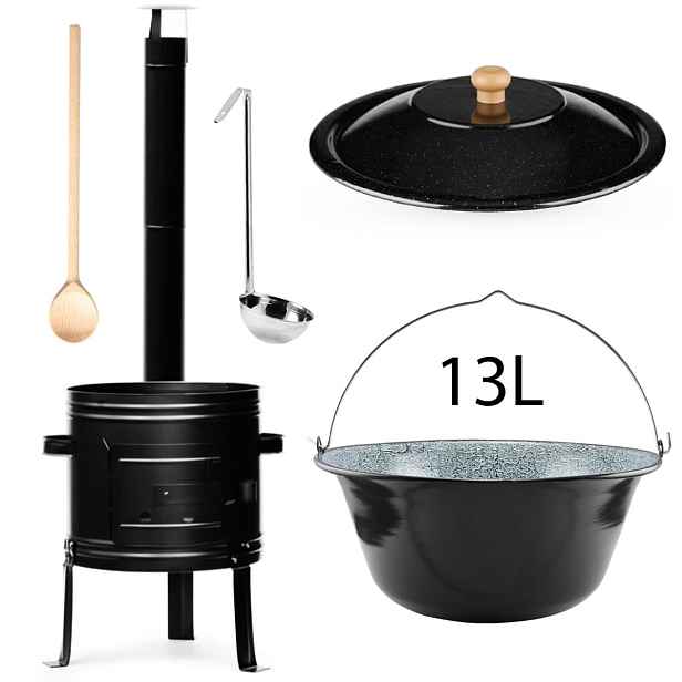 Perfect Home Set-18 Kotlíková souprava 13 L, 5 ks