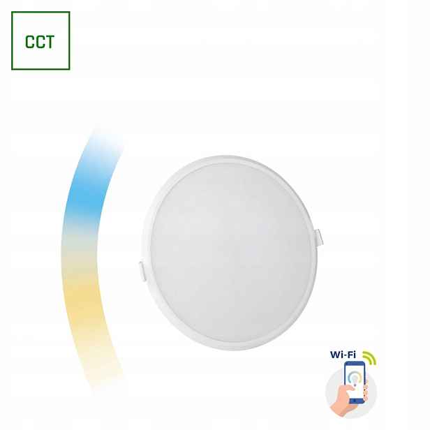 Stropní podomítkové kulaté Led svítidlo Algine 22W