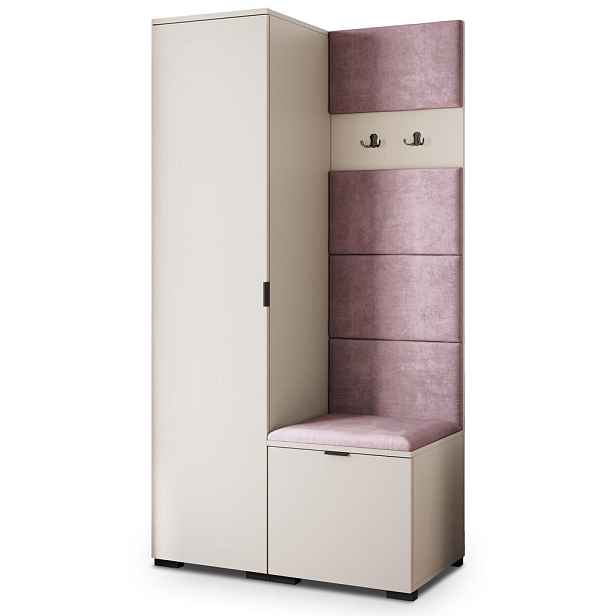 MASSENO MODERNÍ PŘEDSÍŇOVÁ SESTAVA LORI, 95/181/51 cm, kašmírová