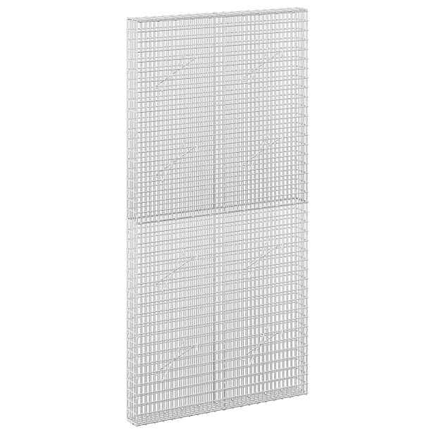 vidaXL Gabion s drátem 5 mm a síťkou 5x2,5 cm 100x10x200 cm