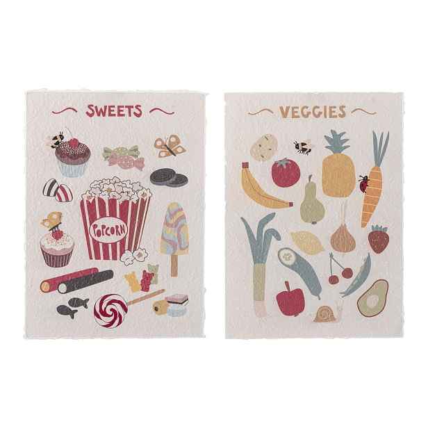 Dětské obrázky v sadě 2 ks 26x35 cm Papio – Bloomingville Mini