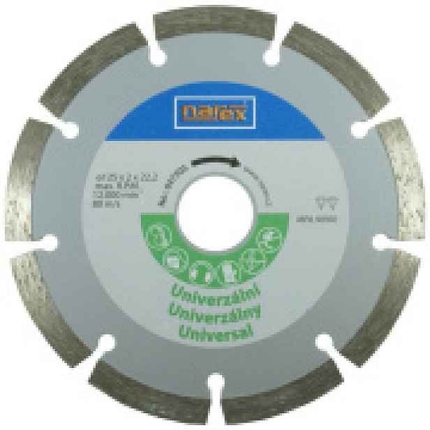 Diamantový řezný kotouč Narex 125 mm Universal 647505