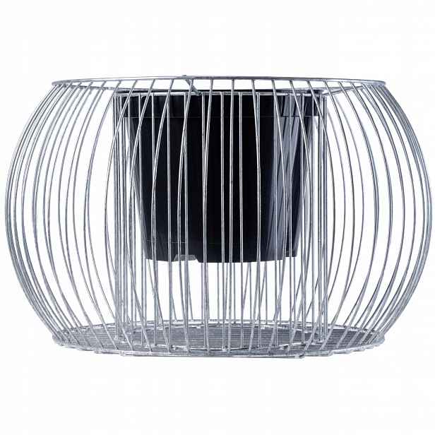 Gabionový Květináč Obal Gabion Ocel 66 cm Gabionový Drát Pozinkovaná Vložka