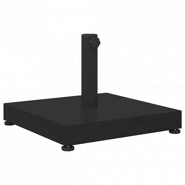 vidaXL Základna pro slunečník Černá 45 x 45 x 31,5 cm