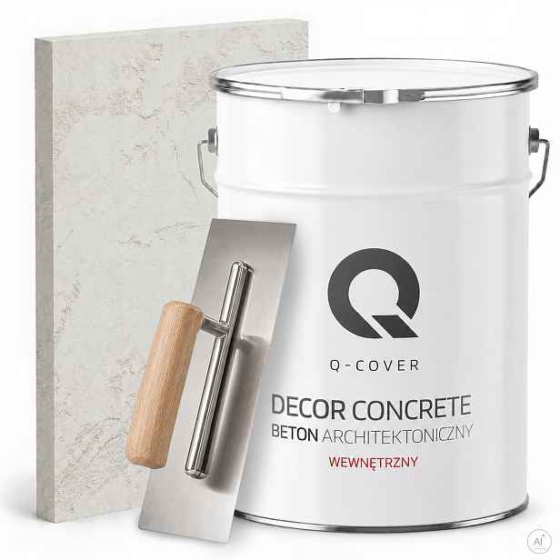 Vnitřní Architektonický Beton 5m2 7kg Bílý Ozdobný Na Zeď Paca
