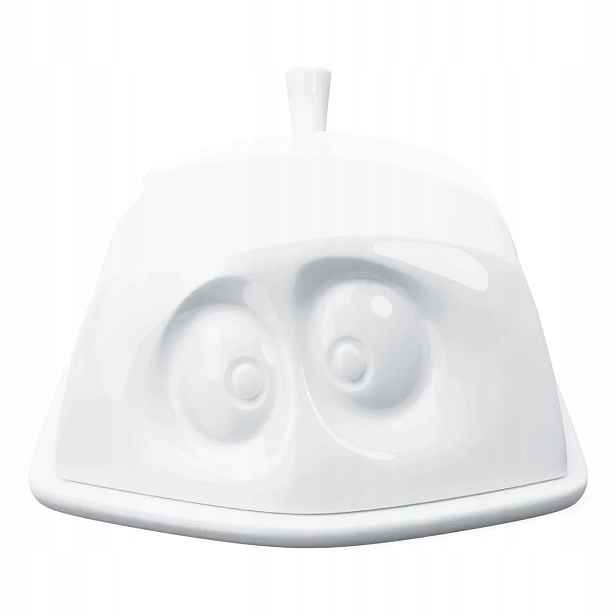 58products Porcelánová máslenka Tassen, bílá