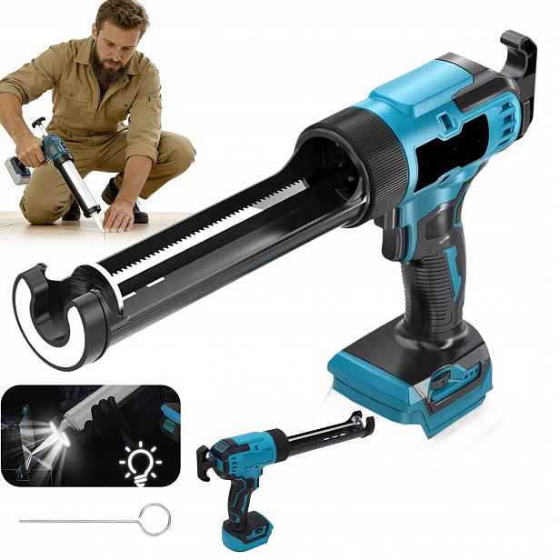 Pistole Vytlačovací Na Hmotu Silikonového Lepidla Automatická Pro Makitu 18V