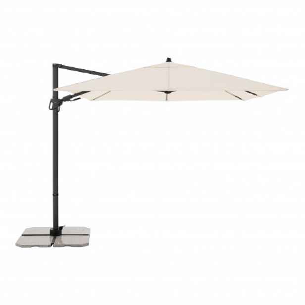 Derby DERBY DX 280 x 280 cm – zahradní slunečník s boční nohou - Zboží s drobnou vadou (S332)