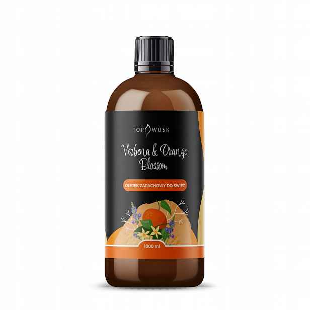 Vonný olej do svíček Verbena & Orange Blossom 1000 ml vůně do vosku