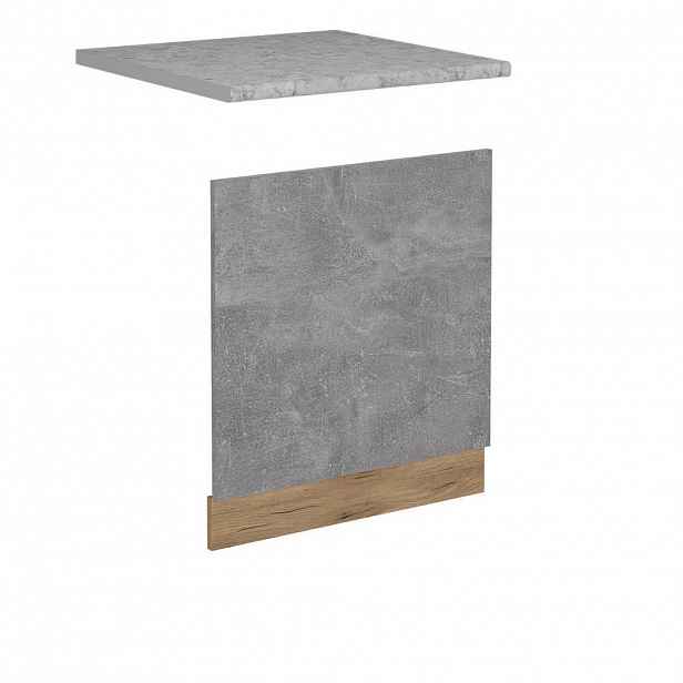 Vicco PŘEDNÍ PANEL R-Line Beton 60 cm , PD Mramor