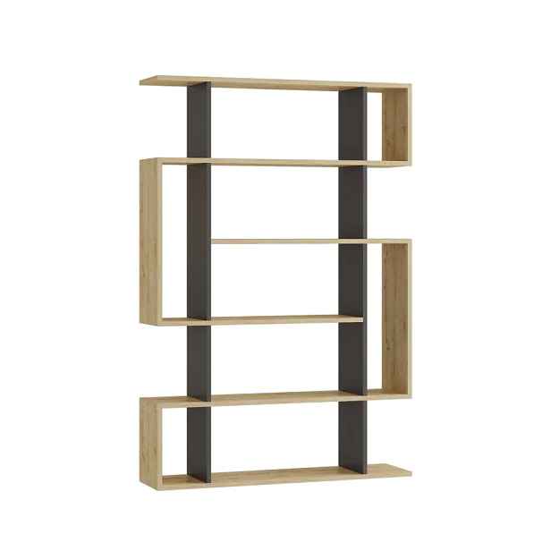 Casarredo Regál, knihovna MYRTALE - dub/antracit