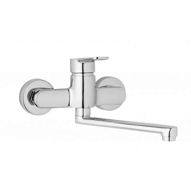 JB Sanitary MIRAM M103500 - Nástěnná dřezová a umyvadlová baterie MIRAM 150 mm; ramínko 200 mm