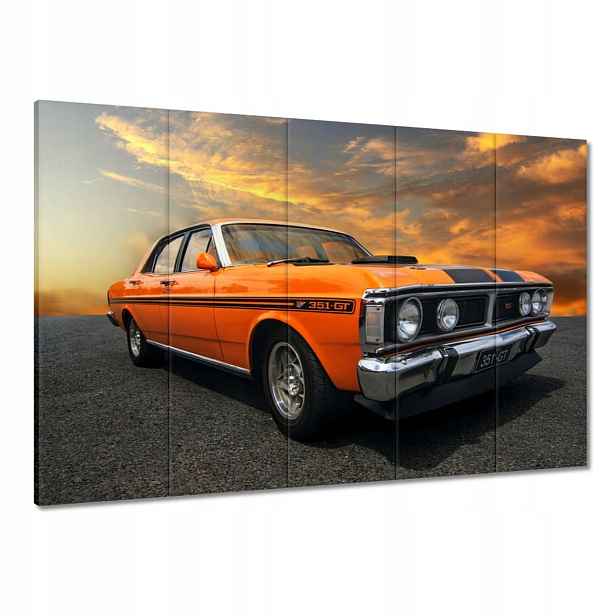 Obrazy 100x70 Oranžový Klasika Auto