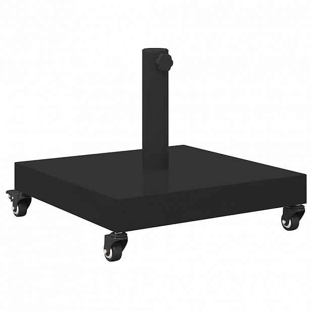 vidaXL Základna pro slunečník Černá 45 x 45 x 31,5 cm