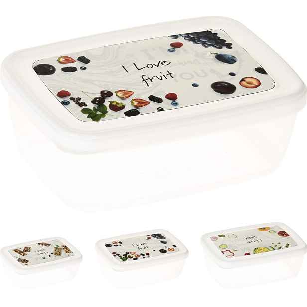 box-sada 3ks (0,4l+0,55l+0,85l), Ilove fruit, obdélník