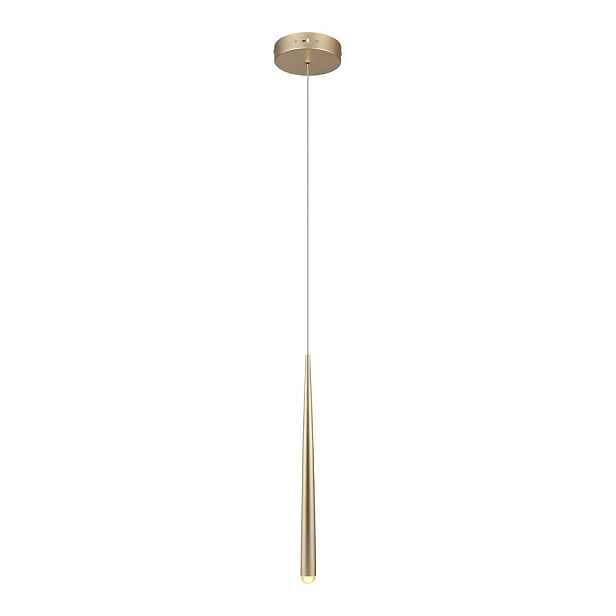 LED závěsné svítidlo ve zlaté barvě ø 14 cm Cala – Trio Select