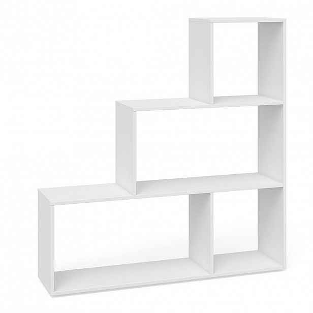Vicco SCHODIŠŤOVÝ REGÁL Bílá 116.8 x 123.2 cm