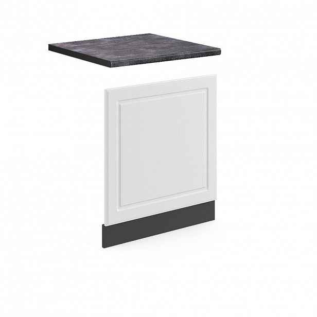 Vicco PŘEDNÍ PANEL R-Line Bílý venkovský dům 60 cm , PD Antracit