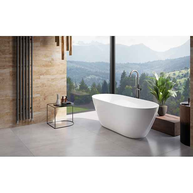 BESCO Olsen Spa  MOYA VANMOYA160BC - Volně stojící vana MOYA bílá lesklá