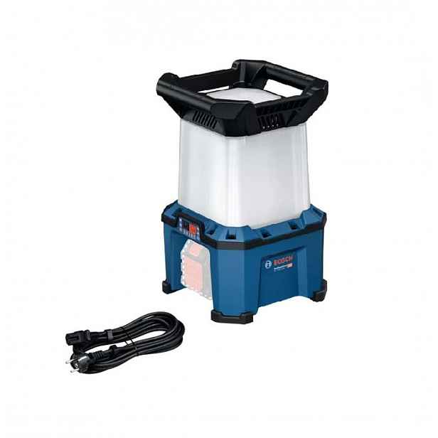 Bosch - 18V AKU LED svítilna GLA 18VH-7500, síťové a bateriové napájení 06014A5000