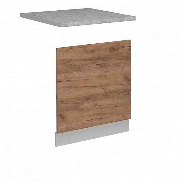 Vicco PŘEDNÍ PANEL R-Line Zlatý mocný dub 60 cm PD Mramor