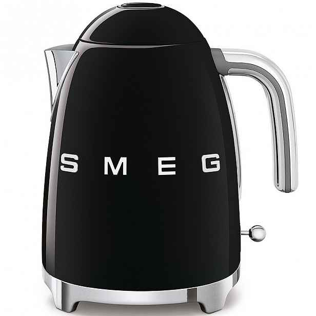 Rychlovarná konvice Smeg 50´s Retro Style KLF03, černá
