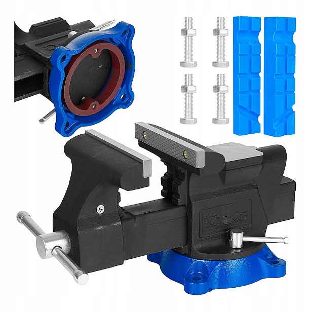 Otočný Svěrák 150 MM Heavy Duty Dílenský, Kraftový