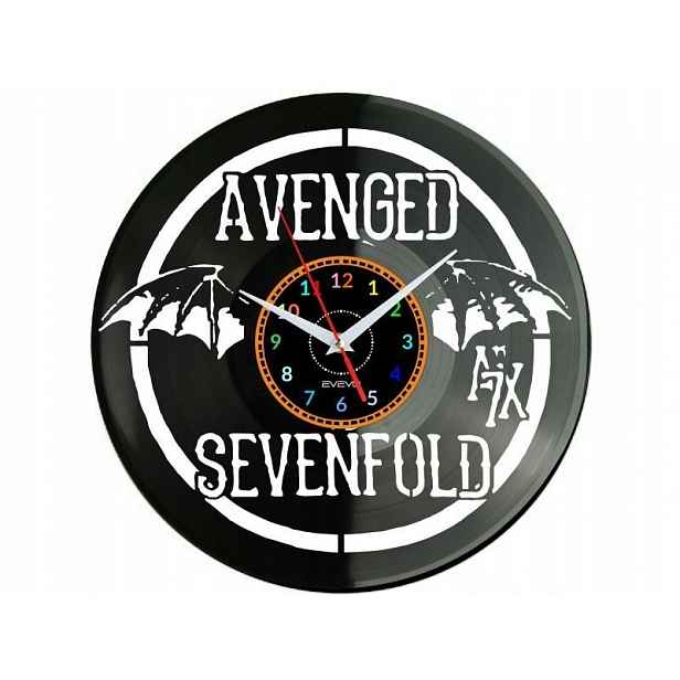 Avenged Sevenfld Dekorativní Nástěnné Hodiny Moderní Vinylová Deska