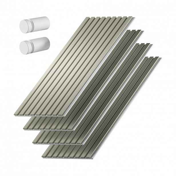 Vicco AKUSTICKÝ PANEL Sonoa, Šalvějově zelená/Bílá, Sada 4 kusů
