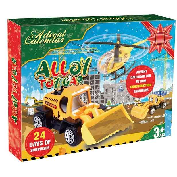 Adventní Kalendář 2026 Auta 1:64 24 Okénka Vozidla
