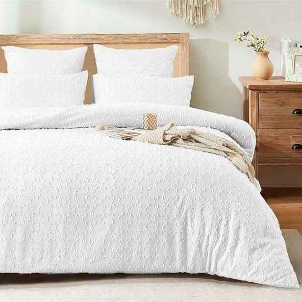 Sada povlečení Ce přikrývka 240 cm x 220 cm bílá