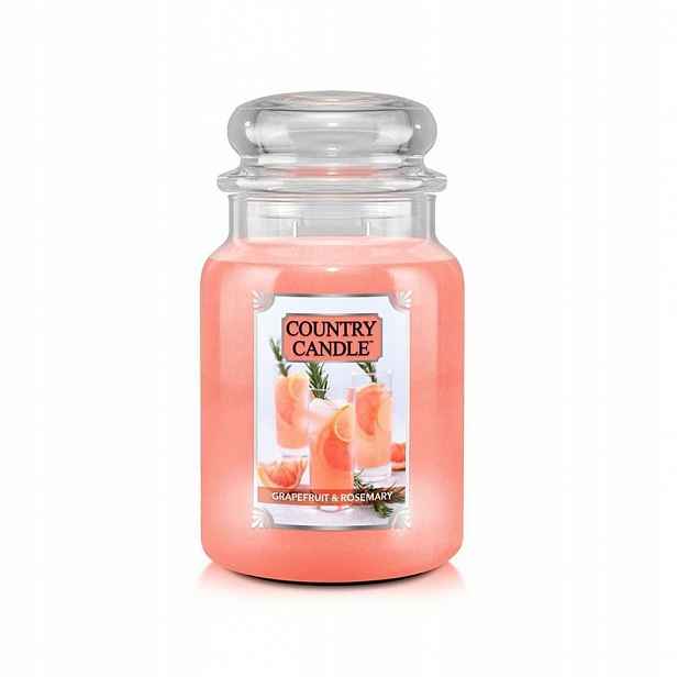 Vonná svíčka sójová Grapefruit & Rosemary Country Candle 1 ks