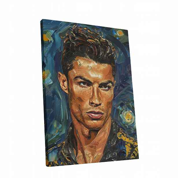 Obraz na plátně Cristiano Ronaldo CR7 do domu, pokoje, obýváku dárek 60x80 cm