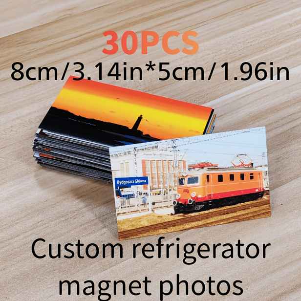 TEMU Magnetky s vlastní fotografií, Personalizované magnetky na lednici s fotografií, Magnetky s vlastním potiskem, Firemní propagační magnetky na