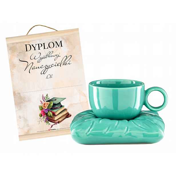 Upomínka na Den učitelů pro vychovatelku Diplom Šálek Premium