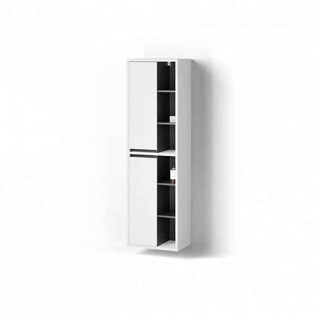 Livinity® KOUPELNOVÁ SKŘÍŇKA Vomano Bílá 50 x 170 cm