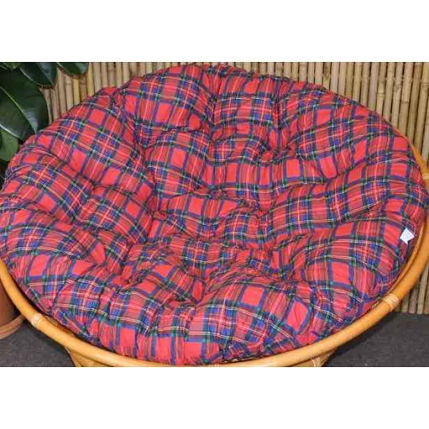 Axin Trading Polstr na křeslo papasan 110 cm levandule