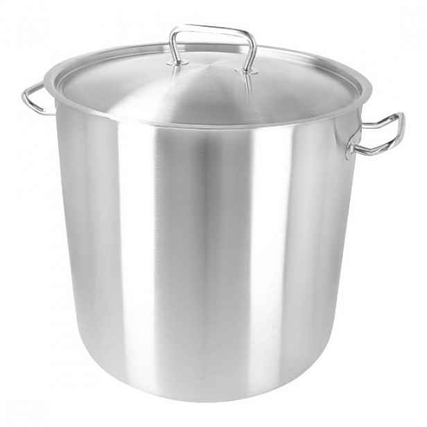Hrnec s poklicí, nerezavějící ocel, 40 cm/50 L, "Classic Pro 3" - Deme