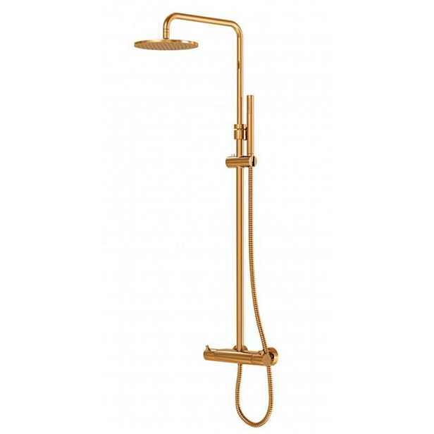 Steinberg 100 - Sprchový set s termostatem, průměr 20 cm, růžové zlato 100 2721 RG
