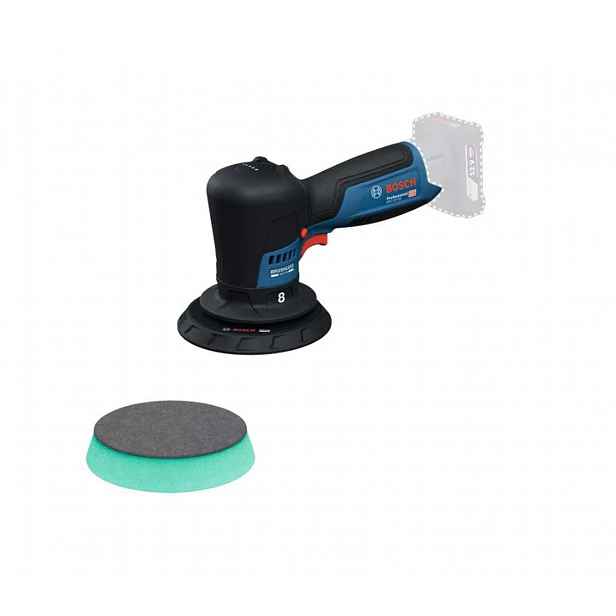 Bosch - 12V AKU leštička GPX 12V-125, bez baterie a nabíječky 06019L4100